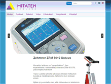 Tablet Screenshot of mitaten.fi